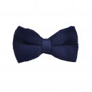 Men's Knit Bow Tie - Navy