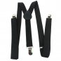 Mens Suspender Bow Tie Set, Elala Clip On Y Shape Adjustable Braces Suspenders B