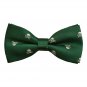 Alizeal Skull Patterned Men's/ Boys' Pre-tied Bow Ties (Dark Green)