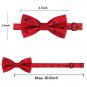 Alizeal Skull Patterned Men's/ Boys' Pre-tied Bow Ties (Dark Green)