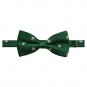 Alizeal Skull Patterned Men's/ Boys' Pre-tied Bow Ties (Dark Green)