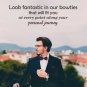 Bow Tie For Men - Pre-tied Classic Knot Style - Adjustable Sizing by Action Ward