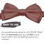 Bow Tie For Men - Pre-tied Classic Knot Style - Adjustable Sizing by Action Ward
