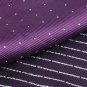 Men Polka Dot Bowtie Necktie Pocket Square Dark Purple Business Wedding Party ci