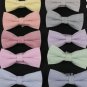 Flairs New York Gentleman's Chambray Bow Tie (Baby Blue)