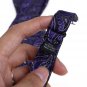 EBA1B08C Fantastic Purple Self Bowtie Perfect Beautiful paisley Handmade Gift Gi