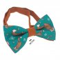 Bow Tie House Brown Squirrels bow tie Christmas pattern shape