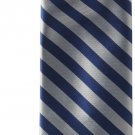 U.s. Polo Assn. Men's University Stripe Tie, silver, One Size