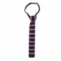 HDE Skinny Knit Vintage Tie Men's Smart Casual Mult-Color 2" Slim Square Necktie