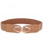 Beltox Fine Womens Belt Elastic Stretch Cinch Waistband Dress Ornament Lady Cumm
