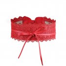 Womens Lace Waist Belt Soft Faux Leather Boho Band Corset Fashion Accessories fo