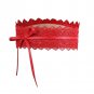 Womens Lace Waist Belt Soft Faux Leather Boho Band Corset Fashion Accessories fo