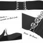 LUNA Fashion 3 Inch Elastic Cinch Belt - Solid - Yellow