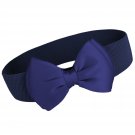 Bow Belt, Acecharming Women's Fashion Chiffon Bow-knot Style Elastic Wide Waist