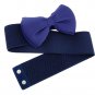 Bow Belt, Acecharming Women's Fashion Chiffon Bow-knot Style Elastic Wide Waist