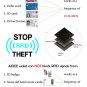 RFID Blocking Wallet - Minimalist Leather Business Credit Card Holder with Magne