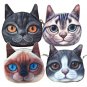Pink Universe Cute Fun Family Pets Print Mini Wallet Card Holder Coin Purse (Sco