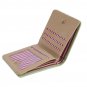 Damara Womens Short Wallet Multi Brifold Accordion Card Holder,Green