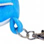 Plush Zippered Coin Purse - Embroidered Monogram - "d&acirc;�� Sky Blue, Adorable Pres