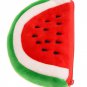 Bronze Times (TM)Womens Lovely Fuzzy 3D Cartoon Fruit Mini Pouch Coin Purse (Red