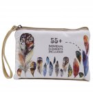 Women and Girl Retro Canvas Coin Purse Zipper Pouch Wallet for Cash, Bank Card,