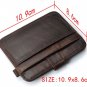 Wallet Card Holder Small Elegant Convenient Pocket Genuine Leather Stylish Thin