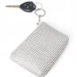 Zippered Coin Purse Women Card Cases Crystal Mini Wallet with Keychain Pouches