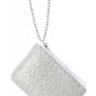 Zippered Coin Purse Women Card Cases Crystal Mini Wallet with Keychain Pouches