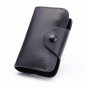 Genuine Leather Credit Card Holder - Slim Flat Thin organ Wallet Money Clip for