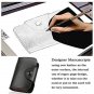 Genuine Leather Credit Card Holder - Slim Flat Thin organ Wallet Money Clip for