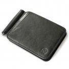 HaloVa Men's Leather Money Clip, Credit Cards Case Business Cards Holder, Billfo