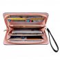 Women Long Clutch Leather Wallet Latest Credit Card Safe Holder/Case black