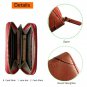 Genuine Leather Cute Wallet Latest Credit Card Safe Holder/Case/Protector