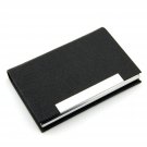 Partstock(TM) PU Leather and Stainless steel Business Name Card Holder Wallet Le
