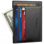 Luxspire Front Pocket RFID Blocking Leather Slim Wallet, Money Clip, Credit Card