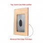 Wallets for Men Rfid Blocking Wallet Top Grain Cow Hide Leather Druable (Ivory T