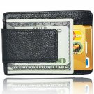 AIKELIDA Money Clip, Front Pocket Wallet, Leather RFID Blocking Magnet thin Wall