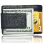 AIKELIDA Money Clip, Front Pocket Wallet, Leather RFID Blocking Magnet thin Wall