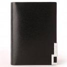Men's Slim Leather Business Credit Card Holder With A Gift Box (Black)