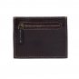 Secure Sleeves Front Pocket Wallet Mini Unisex Credit Card Holder with Zipper an