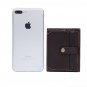 Secure Sleeves Front Pocket Wallet Mini Unisex Credit Card Holder with Zipper an