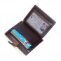 Secure Sleeves Front Pocket Wallet Mini Unisex Credit Card Holder with Zipper an