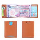 Minimalist Money Clip Bifold Wallet-RFID Blocking Slim Front Pocket Wallet for M