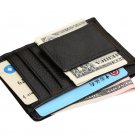 DKER Multifunction Money Clip Wallet Credit Card Holder - Black
