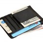 DKER Multifunction Money Clip Wallet Credit Card Holder - Black