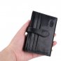 Mens Front Pocket Wallet, SUSEN Genuine Leather Card Card Holder with Removable