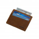 Horiya RFID Leather Slim Front Pocket Wallet With Money Clip For Men