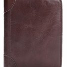 West Leathers Men's RFID Blocking Bifold Slim Full Grain Leather Leather Wallets