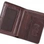 West Leathers Men's RFID Blocking Bifold Slim Full Grain Leather Leather Wallets