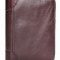 West Leathers Men's RFID Blocking Bifold Slim Full Grain Leather Leather Wallets